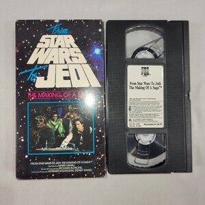 VHS From Star Wars to Jedi The Making Of A Saga Video Tape Movie Documentary